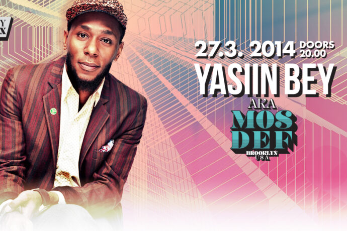 Yasiin Bey aka Mos Def v pražské Lucerně už 27. března!