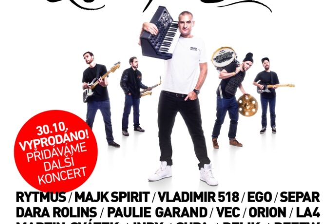 DJ Wich a spol vyprodali velkou Lucernu. Přidávají další koncert 29. 10.