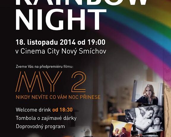 Rainbow Night v Cinema City zve na předpremiéru nového českého filmu „MY 2“ a bohatou tombolu