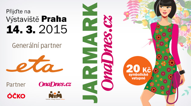Chcete prodávat na Jarmarku OnaDnes.cz 14. 3. 2015 v Praze? Přihlaste se!
