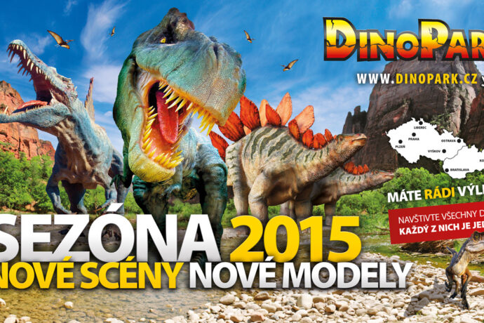 Nová sezóna 2015 v DinoParku začíná!
