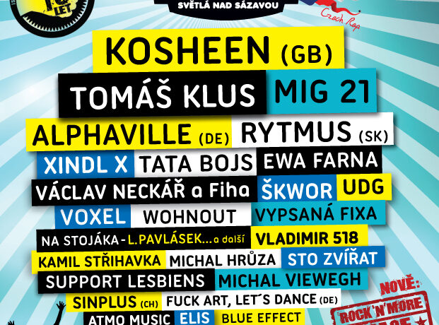 Originální song oslavuje 15. výročí Sázavafestu