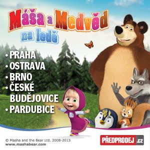 Show jaká zde ještě nebyla: Máša a medvěd budou bruslit v Česku