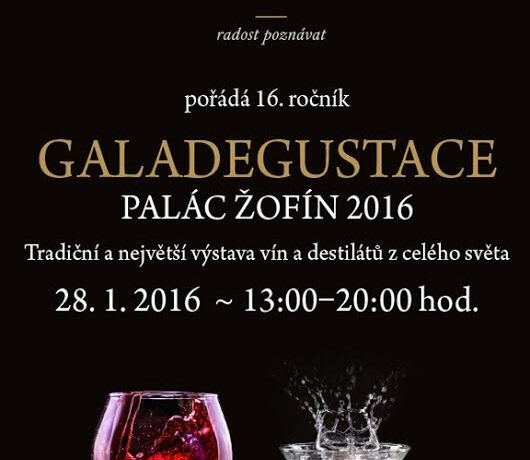 Galadegustace Žofín: Největší výstava vín a destilátů