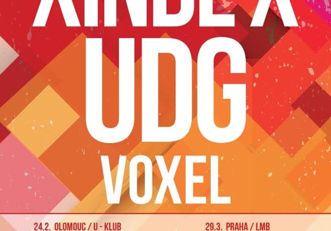 Společné turné – XINDLa X, UDG a VOXELa – začíná již v únoru