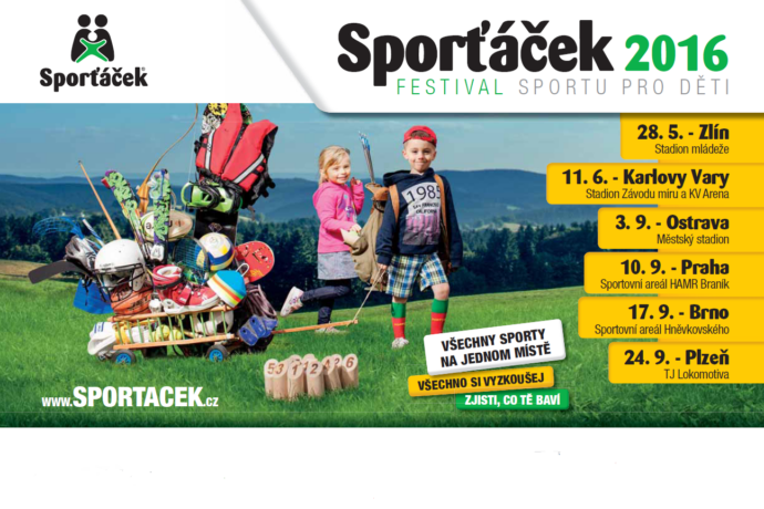 Sporťáček – největší náborový sportovní festival pro mládež u nás