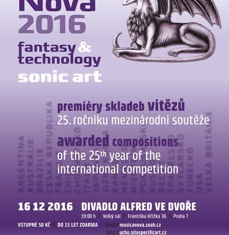 Koncert zvukové tvorby MUSICA NOVA 2016