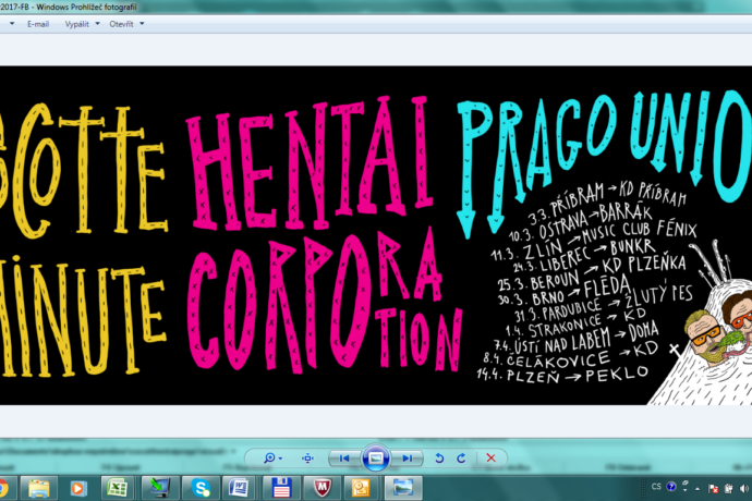 Cocotte Minute, Hentai Corporation a Prago Union vyrářžejí na turné Pražskej Teplárenskej Sjezd