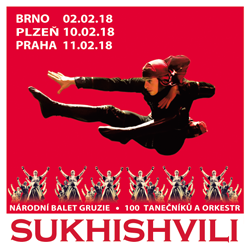 Národní balet Gruzie SUKHISHVILI v České republice