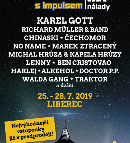 Final Countdown začíná! Do 27. ročníku festivalu Benátská! s Impulsem zbývá pouhých 10 dní. Startujeme 25. července