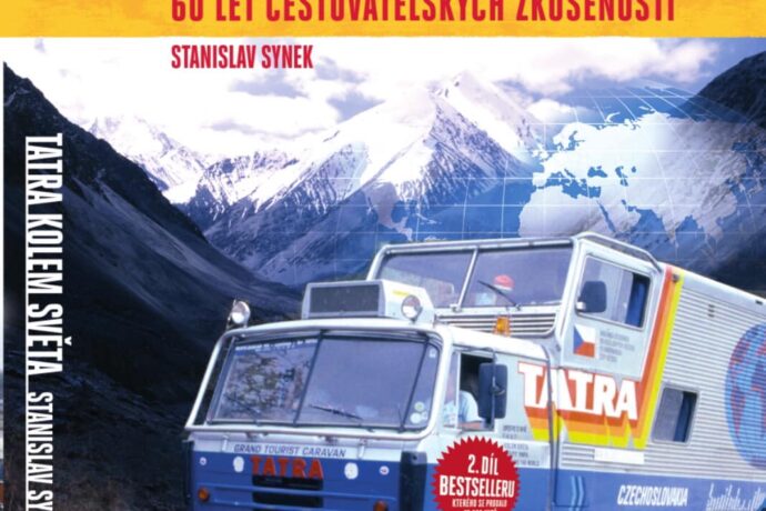 Vychází druhé pokračování knihy o legendární výpravě Tatra kolem světa od Stanislava Synka