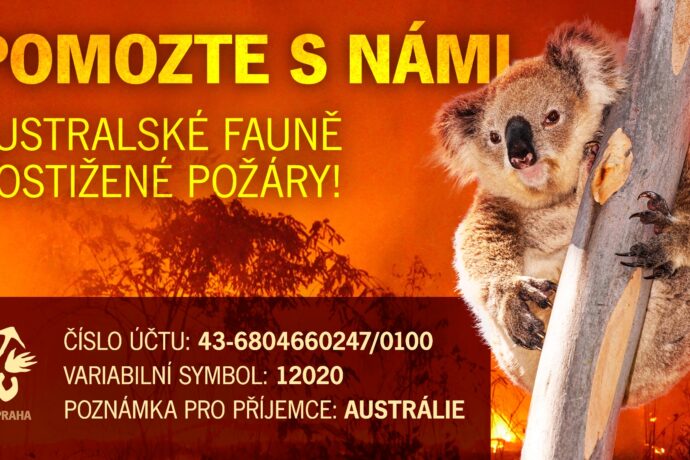 Přes milion korun na pomoc Austrálii!