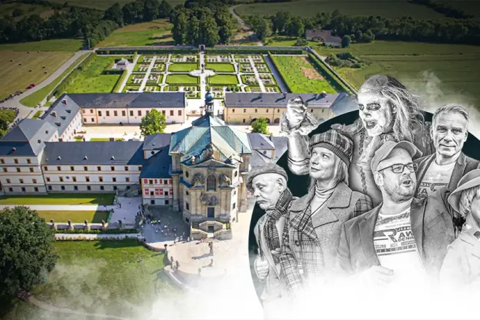 Strašidlo cantervillské na hospitálu Kuks