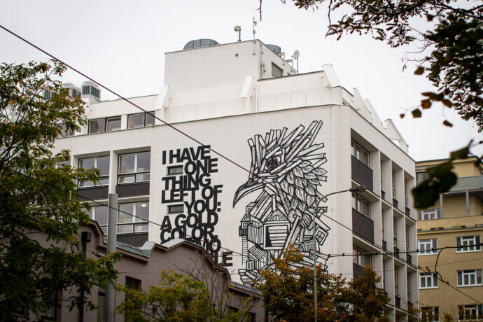 Art District má v Holešovicích nový murál