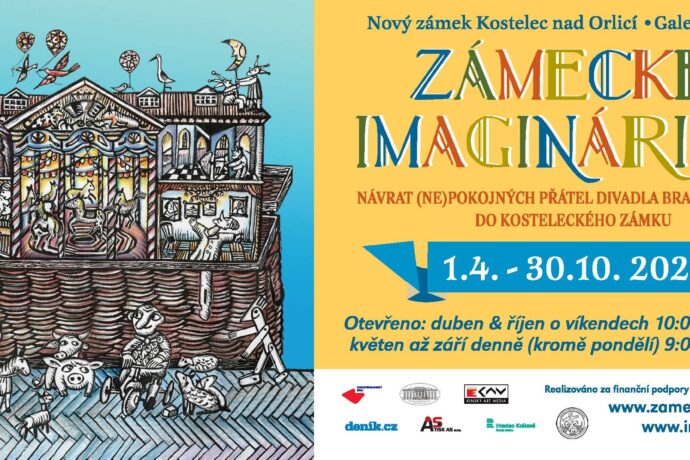 Zámecké imaginárium 2022: (ne)pokojní přátelé Divadla bratří Formanů se vracejí do Nového zámku v Kostelci nad Orlicí