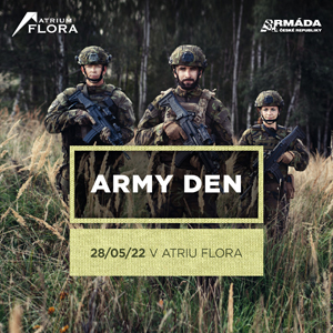 Oblíbený Army den po dvou letech opět v Atriu Flora