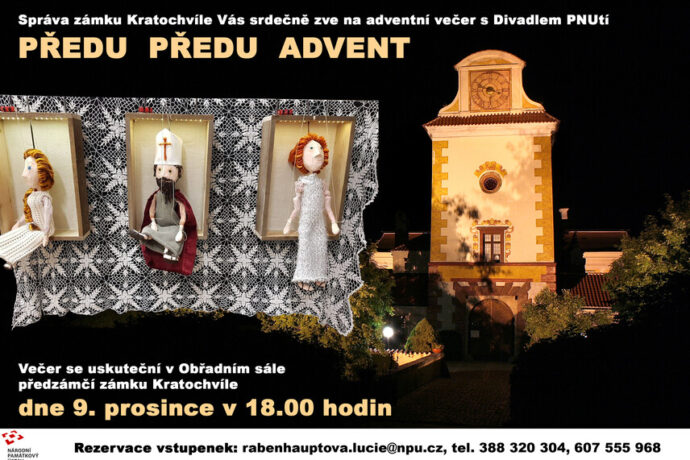 Předu, předu advent na Kratochvíli