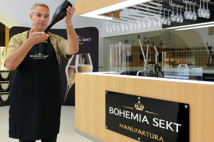 Na čerstvě odkalený sekt do BOHEMIA SEKT Návštěvnického Centra