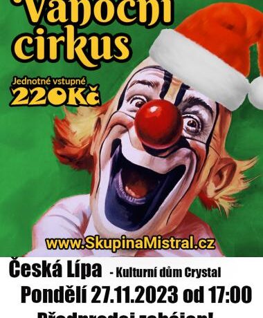 Vánoční cirkus v České Lípě