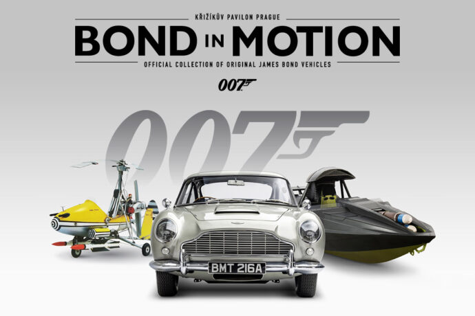 Soutěž o vstupenky na unikátní výstavu BOND IN MOTION