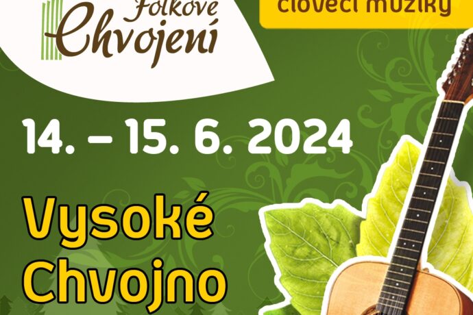 Folkové Chvojení – festival člověčí muziky ve Vysokém Chvojně u Holic už potřinácté
