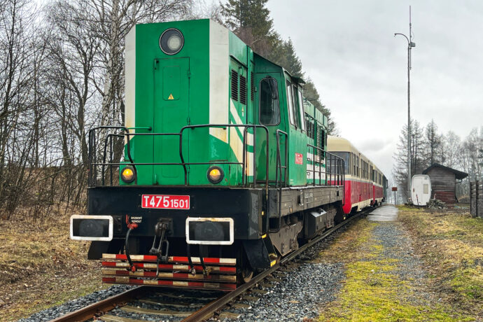 Zvláštním vlakem na prohlídku pivovaru Rampušák s degustací