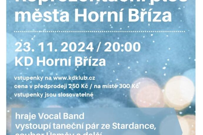 V rytmu StarDance aneb Reprezentační ples města Horní Bříza