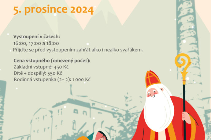 Mikulášská slavnost plná kouzel a radosti ve Staré čistírně odpadních vod v Bubenči
