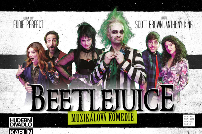 Muzikálová komedie BEETLEJUICE v Hudebním divadle Karlín!