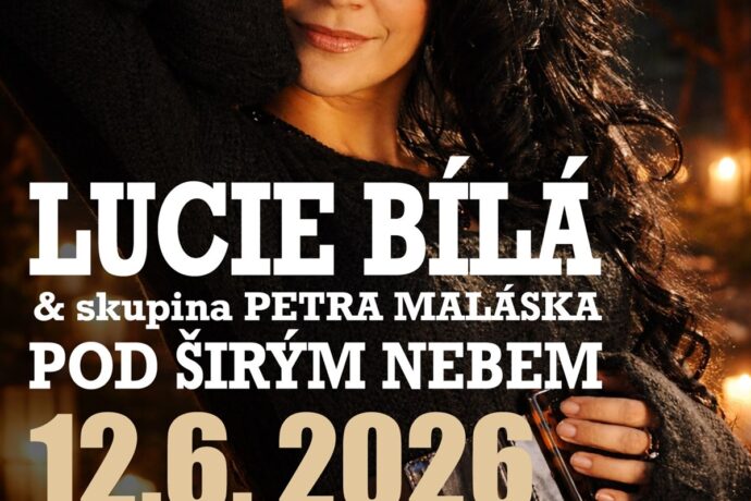 Lucie Bílá pod širým nebem – jedinečný koncert v srdci přírody