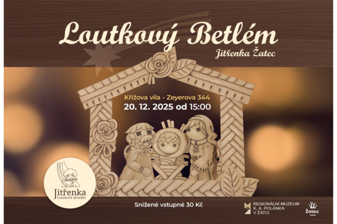 Loutkový betlém – Křížova vila Žatec