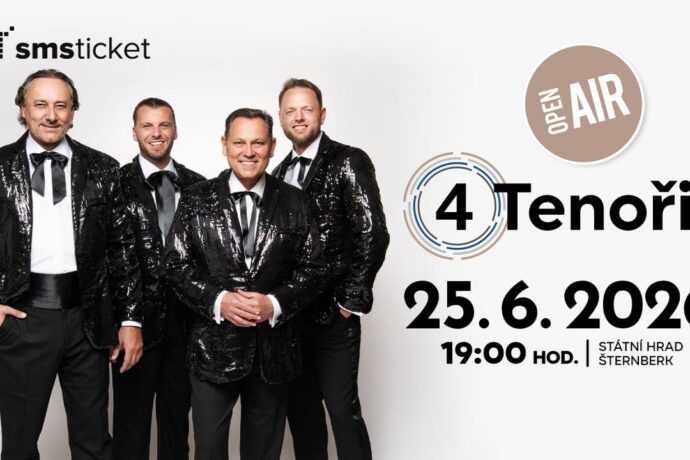 Open Air koncert: 4 Tenoři – Státní hrad Šternberk