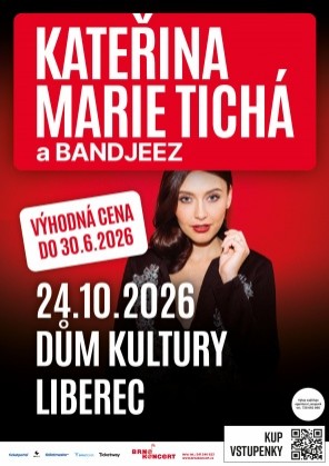 Kateřina Marie Tichá a Bandjeez – DK Liberec 2026