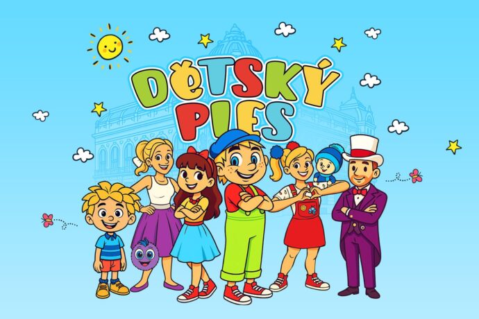 Vzít děti na ples? Ano, je to možné! Dětský ples jako z pohádky v Obecním domě