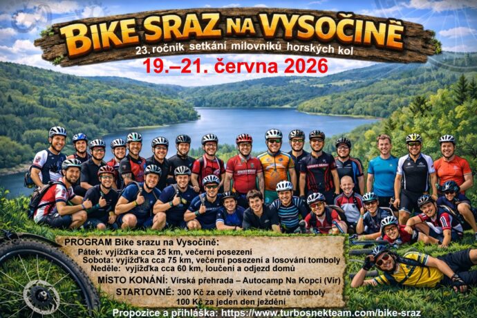 Bike sraz na Vysočině – 23. ročník