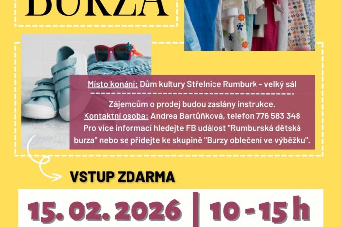 Rumburská dětská burza – DK Střelnice