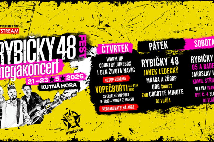 Rybičky 48 servírují Nebeskou pránu! A představují plány na letošní rok