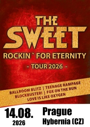 The Sweet /UK/ v Praze 2026