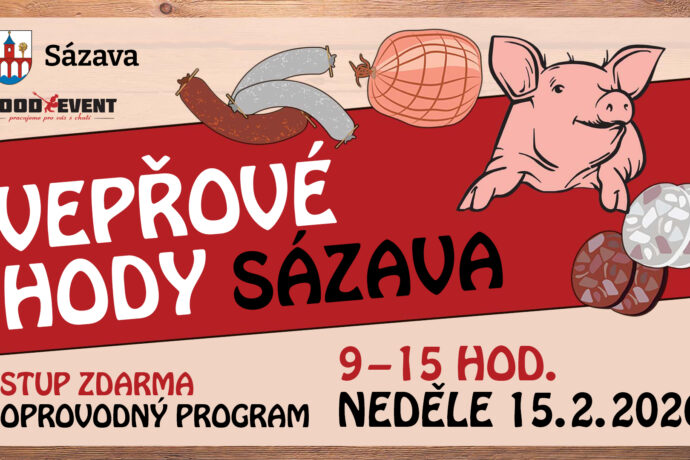 VEPŘOVÉ HODY Sázava 2026