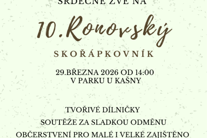 10. Ronovský skořápkovník