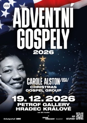 Adventní gospely 2026: Carole Alston & Christmas Gospel – Hradec Králové