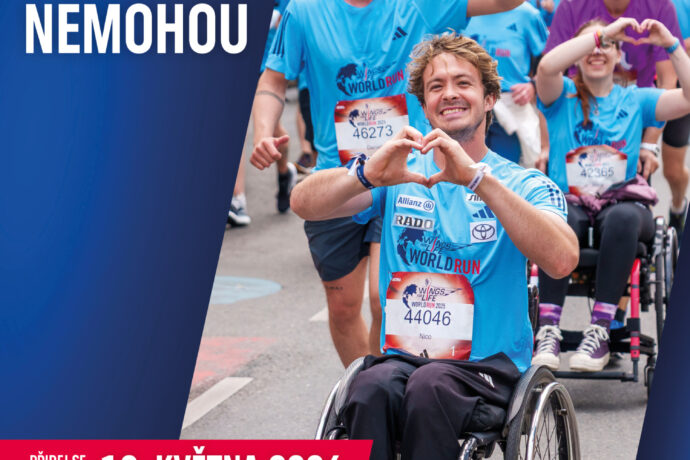 Celý svět poběží pro výzkum poranění míchy. Wings for Life World Run se vrací do Česka