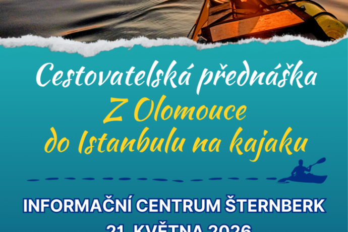 Cestovatelská přednáška: Z Olomouce do Istanbulu na kajaku – IC Šternberk