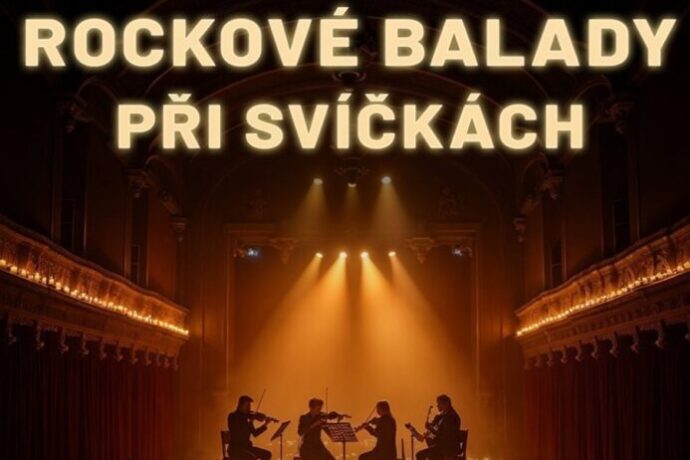 Hudba při svíčkách – Rockové balady v Pokladu