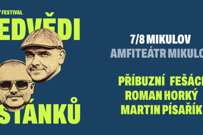 Nedvědi u stánků v Mikulově