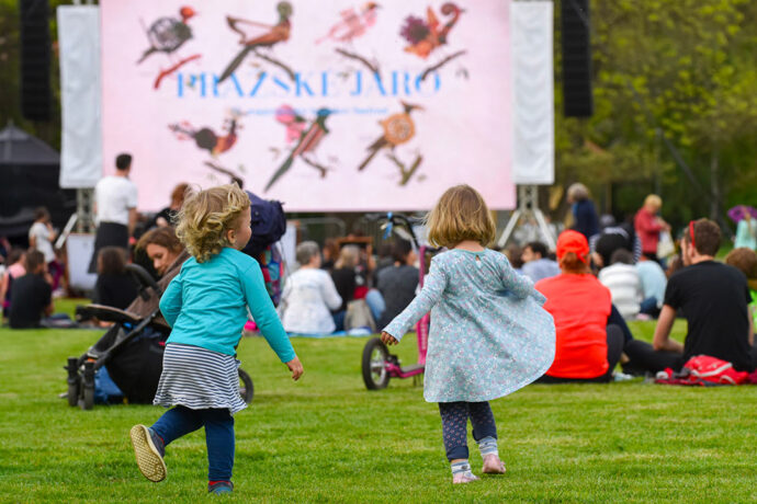 Open Air Pražského jara za podpory Skupiny ČEZ – Riegrovy sady