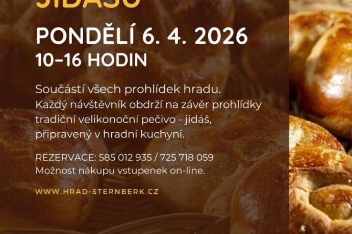 Pečení velikonočních jidášů na hradě Šternberk