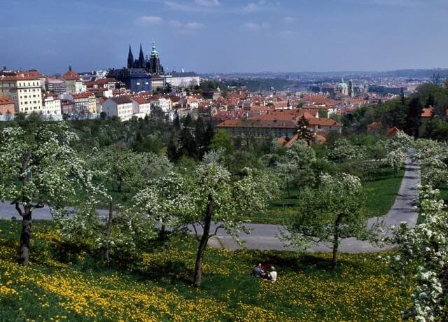Praha - Pražský hrad z Petřína. Foto: © Pixabay