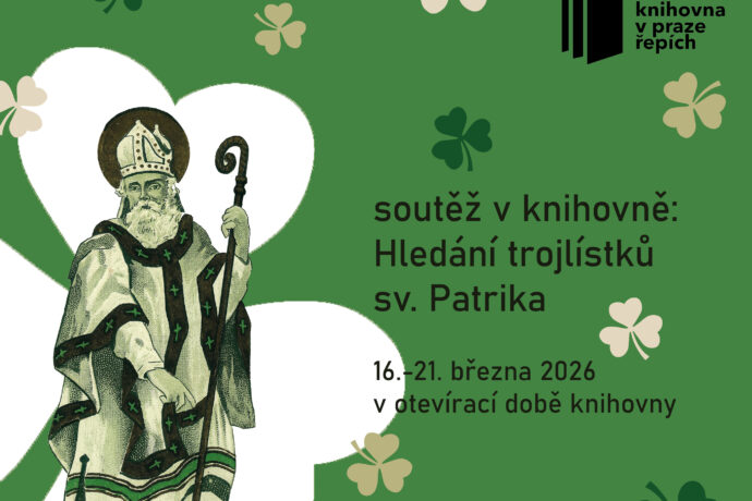 Soutěž v knihovně: Hledání trojlístků sv. Patrika – KC Průhon