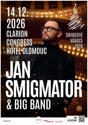 Swingové Vánoce 2026: Jan Smigmator & Big Band – Clarion Congress Hotel
